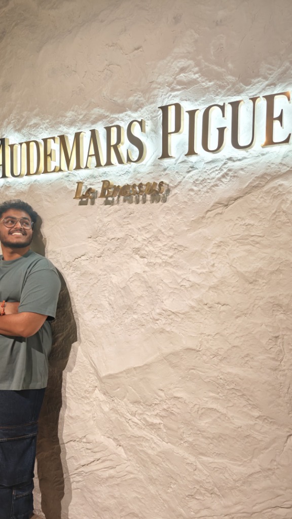 Akshith Vinukonda at Audemars Piguet